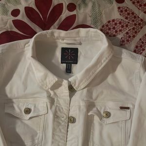 White Denim Jacket